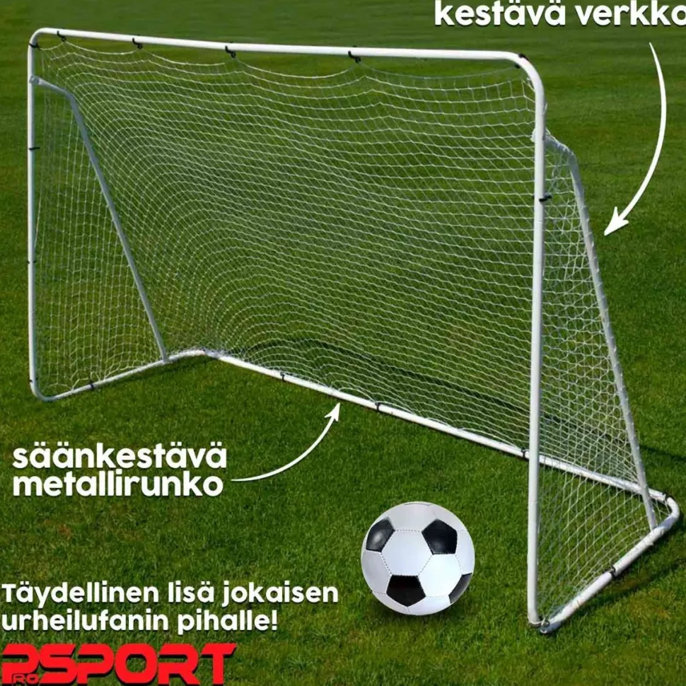 Jalkapallomaali ProSport Real 240x150cm, 2kpl