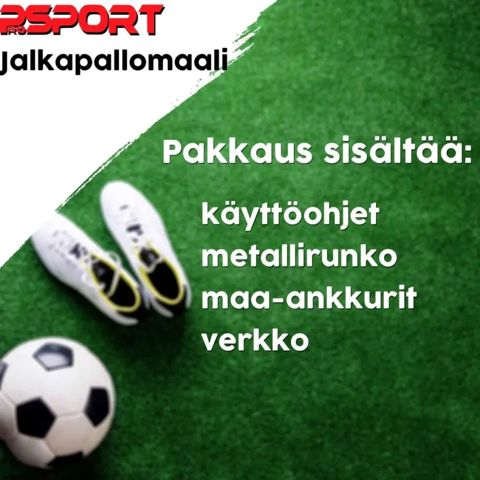 Jalkapallomaali ProSport Real 240x150cm, 2kpl