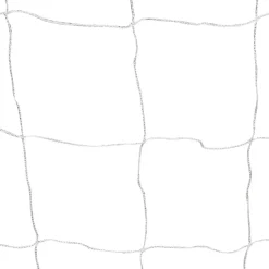 Jalkapallomaalit verkolla, 2kpl, teräs, 182x61x122cm, valkoinen