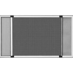 Jatkettava hyönteisverkko ikkunaan valkoinen (75-143)x50 cm