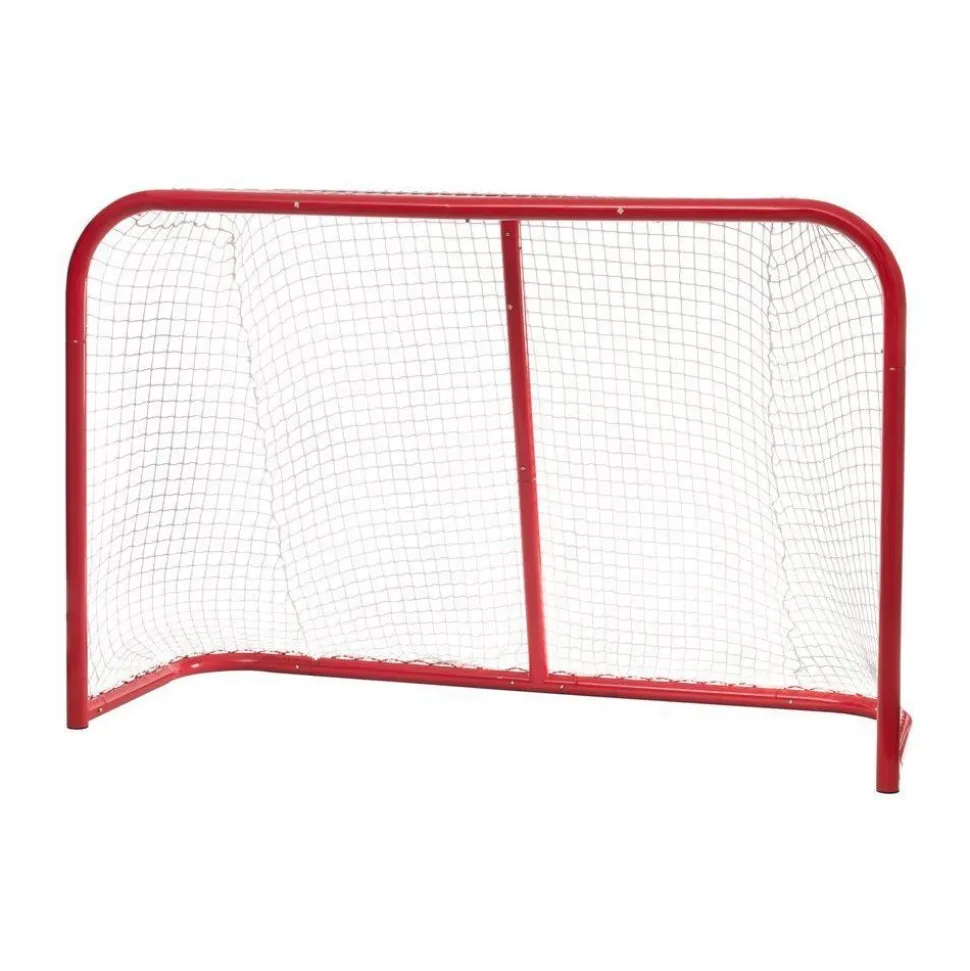 Jääkiekkomaali Atom 183x122x66 cm punainen