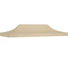 Juhlateltan katto 6x3 m beige 270 g/m²