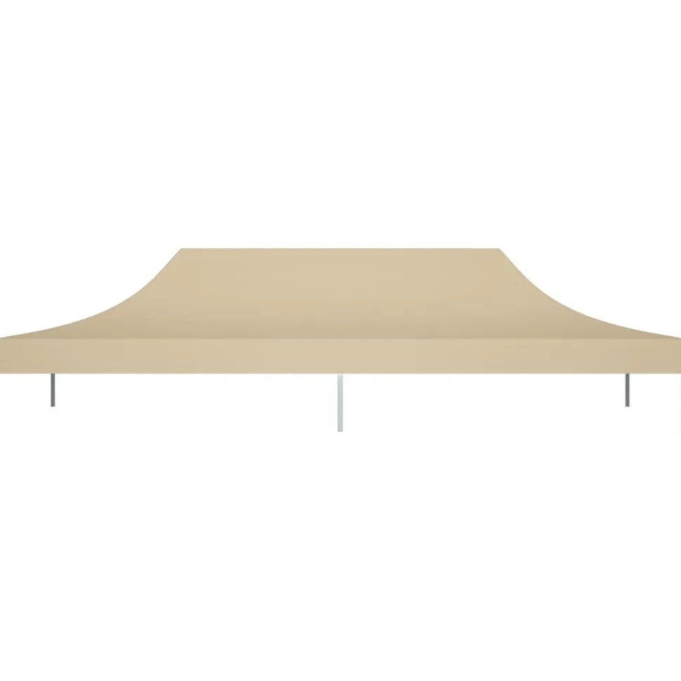 Juhlateltan katto 6x3 m beige 270 g/m²