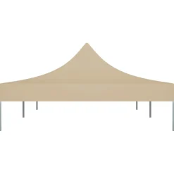 Juhlateltan katto 6x3 m beige 270 g/m²