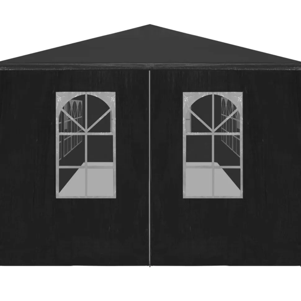 Juhlateltta seinillä 3x9m antrasiitti