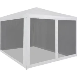 Juhlateltta 4 verkkosivuseinää 3x3 m