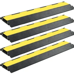 Kaapelisuoja 2 kourulla 4 kpl kumi 101.5 cm