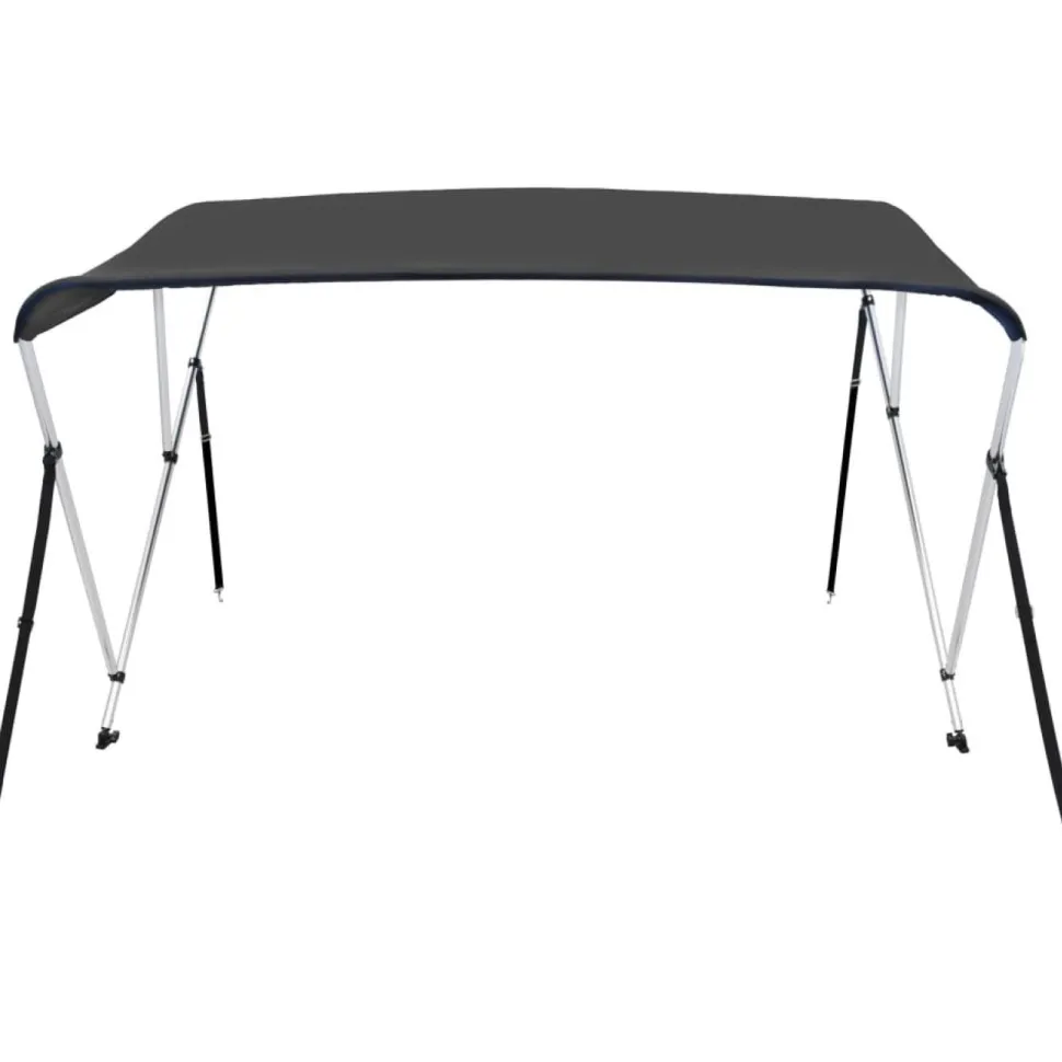 3-kaarinen bimini-kate, antrasiitti 183x160x137 cm