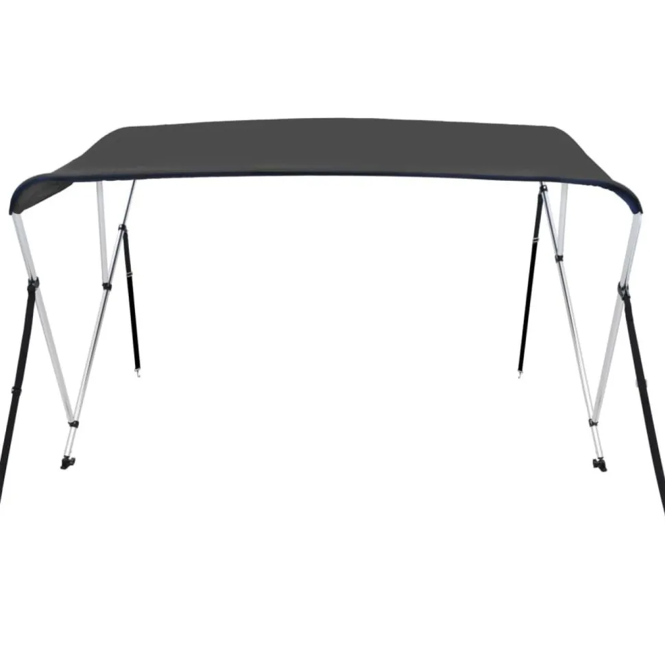 3-kaarinen bimini-kate, antrasiitti 183x196x137 cm