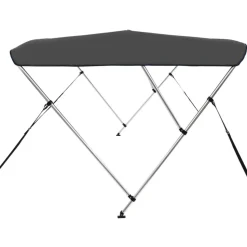 3-kaarinen bimini-kate, antrasiitti 183x196x137 cm