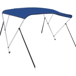 3-kaarinen bimini-kate, sininen, 183x180x137 cm