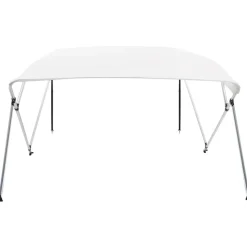 4-kaarinen bimini-kate valkoinen 243x180x117 cm