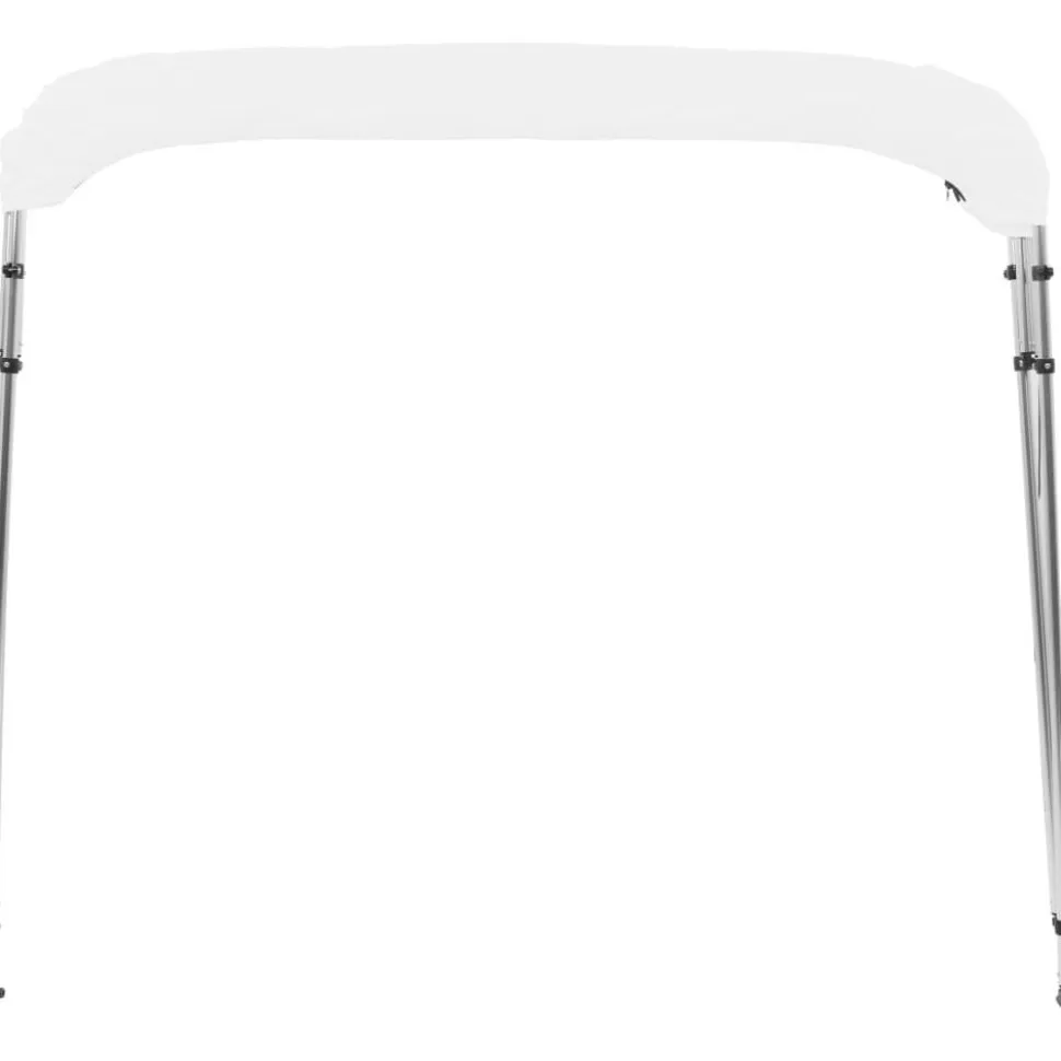 4-kaarinen bimini-kate valkoinen 243x180x117 cm