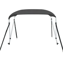 2-kaarinen bimini-kate, antrasiitti 150x120x110 cm