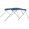 3-kaarinen bimini-kate, sininen, 183x160x137 cm