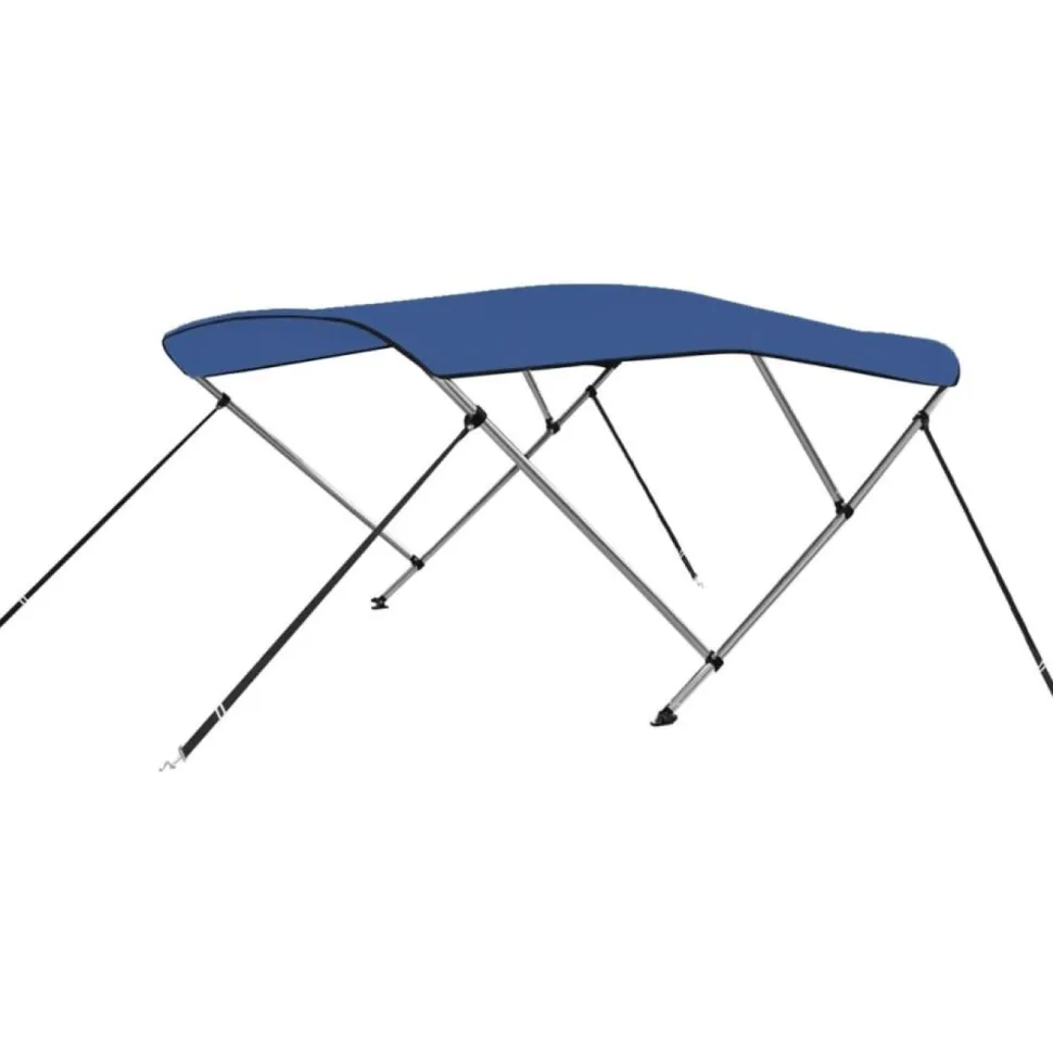 3-kaarinen bimini-kate, sininen, 183x160x137 cm