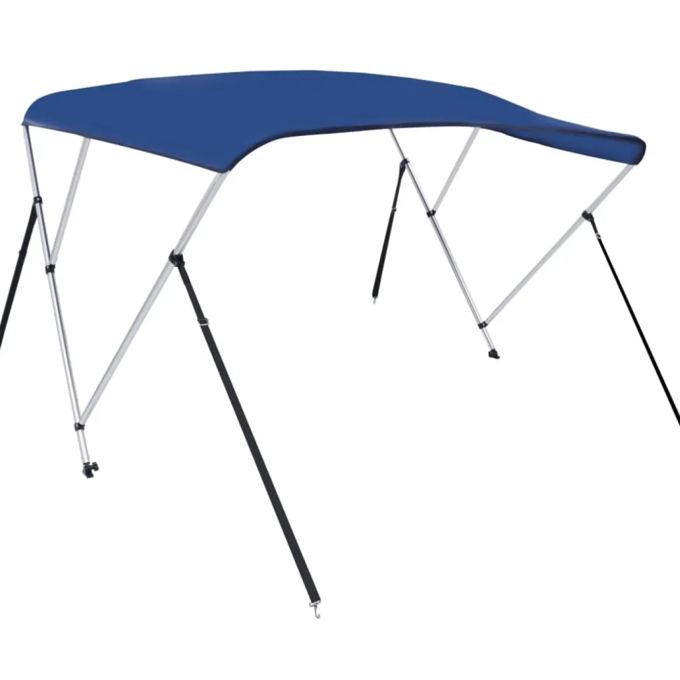 3-kaarinen bimini-kate, sininen, 183x160x137 cm