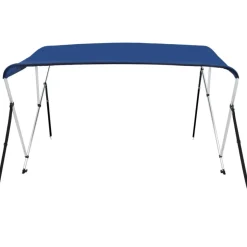 3-kaarinen bimini-kate, sininen, 183x160x137 cm