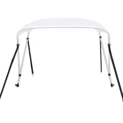 2-kaarinen bimini-kate, valkoinen 150x120x110 cm