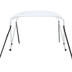 2-kaarinen bimini-kate, valkoinen 180x150x110 cm