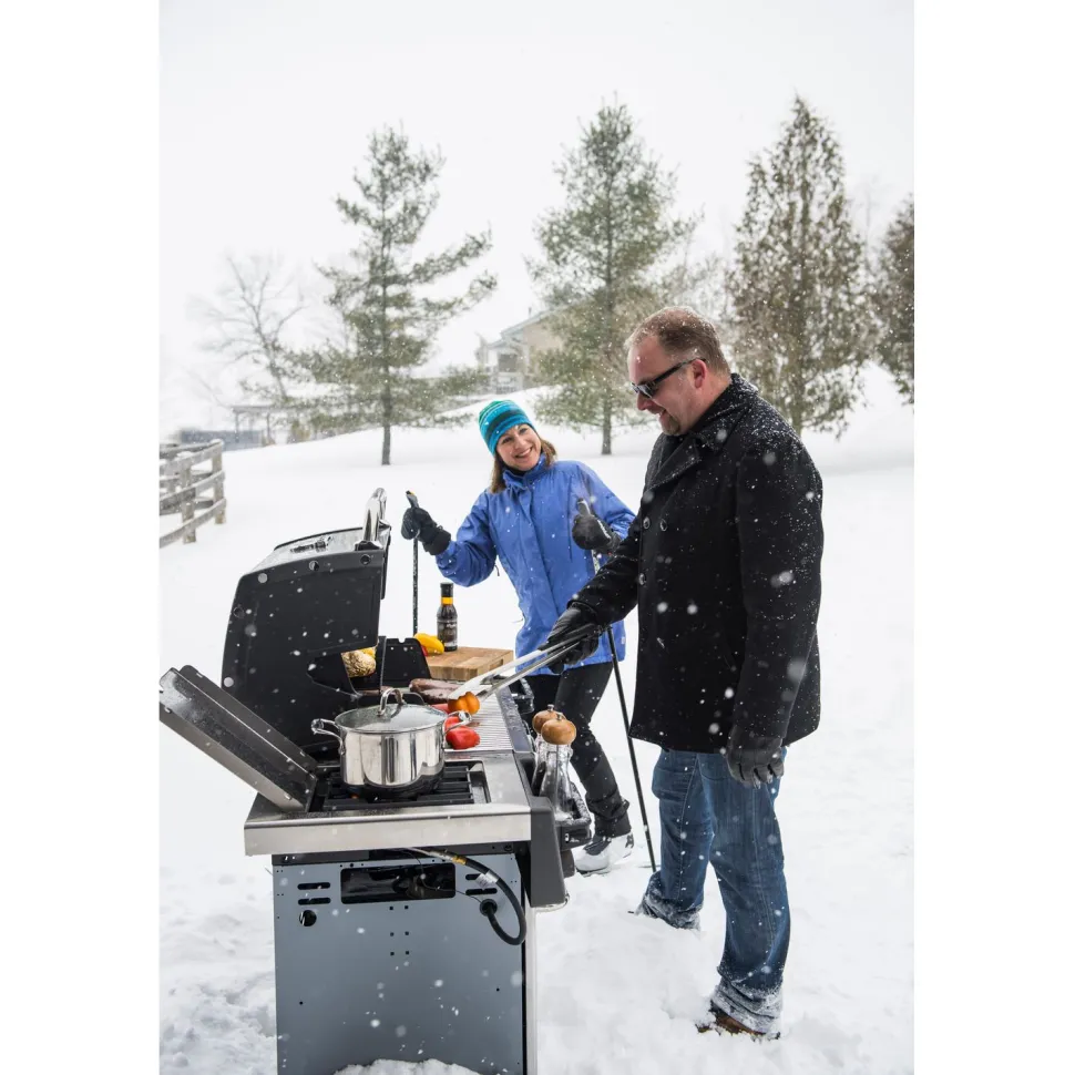 Kaasugrilli Broil King Baron 490 4 poltinta sivukeitin