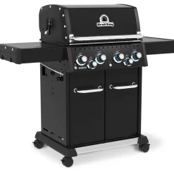 Kaasugrilli Broil King Baron 490 Shadow, 4 poltinta, sivukeitin, varraspaahdin