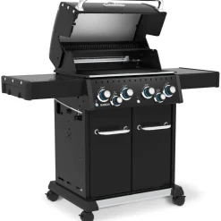 Kaasugrilli Broil King Baron 490 Shadow, 4 poltinta, sivukeitin, varraspaahdin