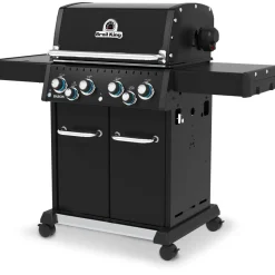 Kaasugrilli Broil King Baron 490 Shadow, 4 poltinta, sivukeitin, varraspaahdin