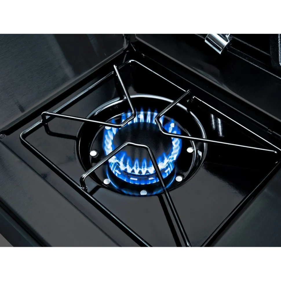 Kaasugrilli Broil King Baron 490 Shadow, 4 poltinta, sivukeitin, varraspaahdin