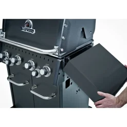 Kaasugrilli Broil King Baron 490 Shadow, 4 poltinta, sivukeitin, varraspaahdin