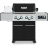 Kaasugrilli Broil King iQue Regal Q 490 IR, 4 poltinta, sivukeitin infrapunalla, varraspaahdin
