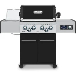 Kaasugrilli Broil King iQue Regal Q 490 IR, 4 poltinta, sivukeitin infrapunalla, varraspaahdin