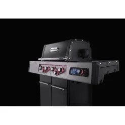 Kaasugrilli Broil King iQue Regal Q 490 IR, 4 poltinta, sivukeitin infrapunalla, varraspaahdin