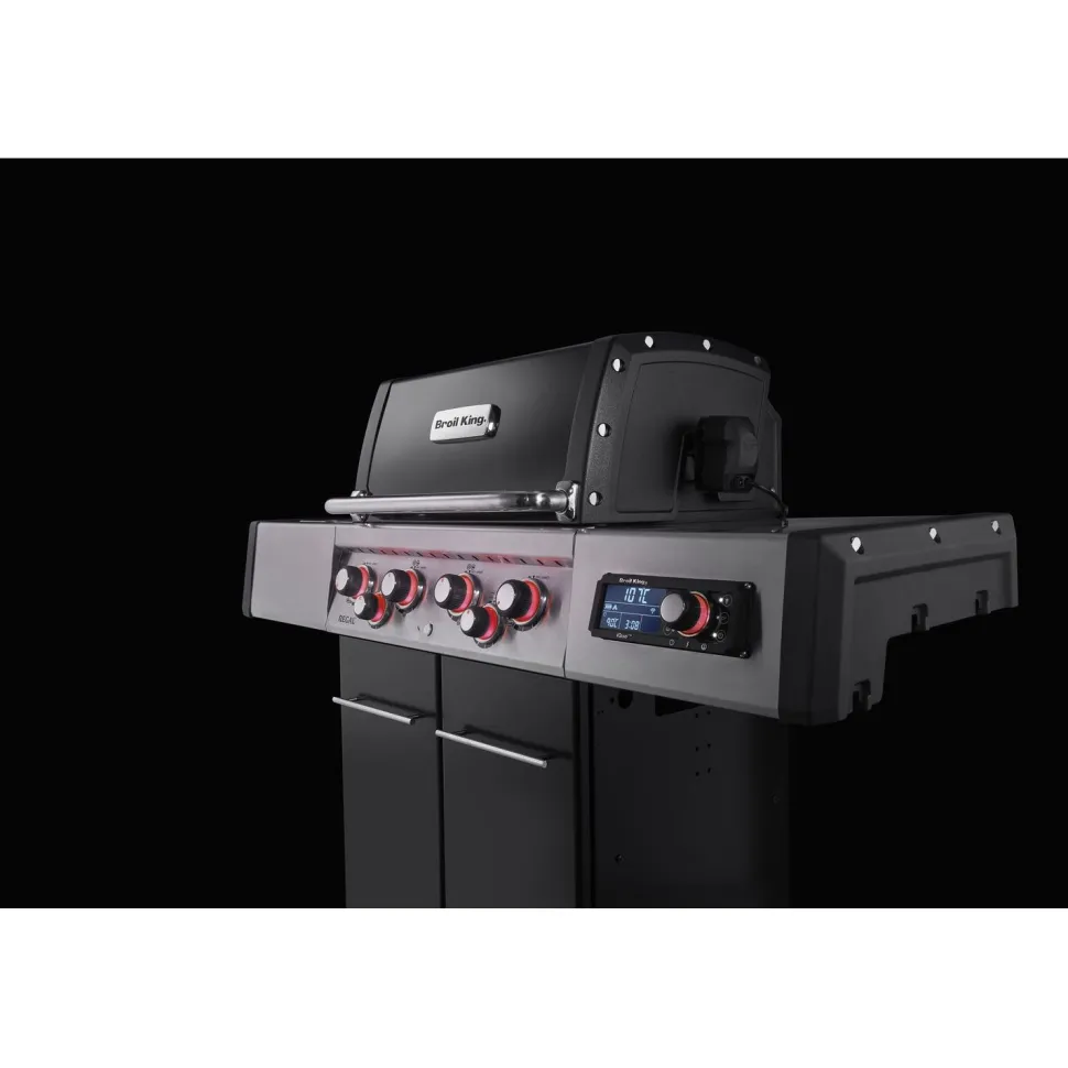 Kaasugrilli Broil King iQue Regal Q 490 IR, 4 poltinta, sivukeitin infrapunalla, varraspaahdin