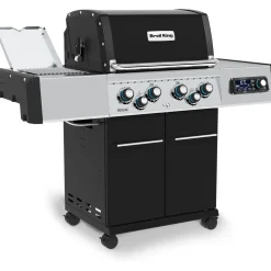 Kaasugrilli Broil King iQue Regal Q 490 IR, 4 poltinta, sivukeitin infrapunalla, varraspaahdin