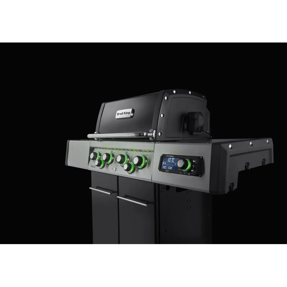 Kaasugrilli Broil King iQue Regal Q 490 IR, 4 poltinta, sivukeitin infrapunalla, varraspaahdin