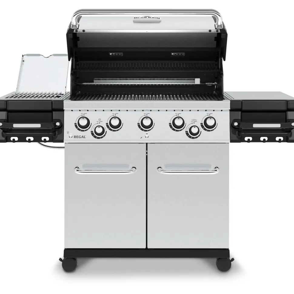 Kaasugrilli Broil King Regal S 590 IR 5 poltinta + sivukeitin infrapunalla + varraspaahdin