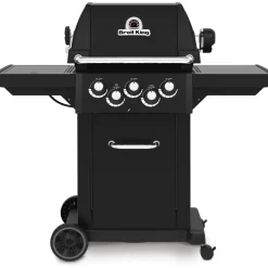 Kaasugrilli Broil King Royal 390 Shadow, 3 poltinta, sivukeitin, varraspaahdin