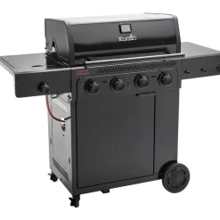 Kaasugrilli Char-Broil Essential 4 G, 4 poltinta, sivukeitin