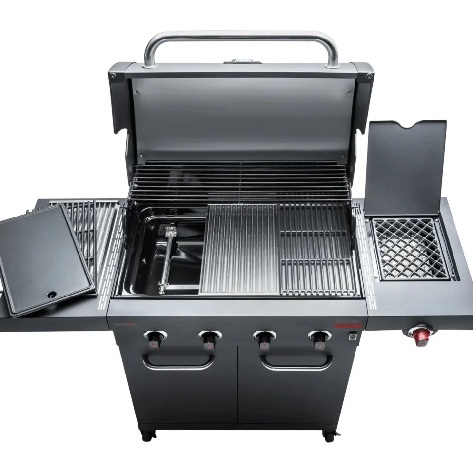 Kaasugrilli Char-Broil Professional Power Edition 4, 4 poltinta, pihvinpaistopoltin