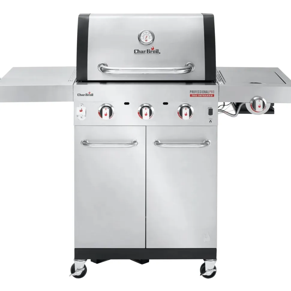 Kaasugrilli Char-Broil Professional PRO S 3, 3 poltinta, pihvinpaistopoltin
