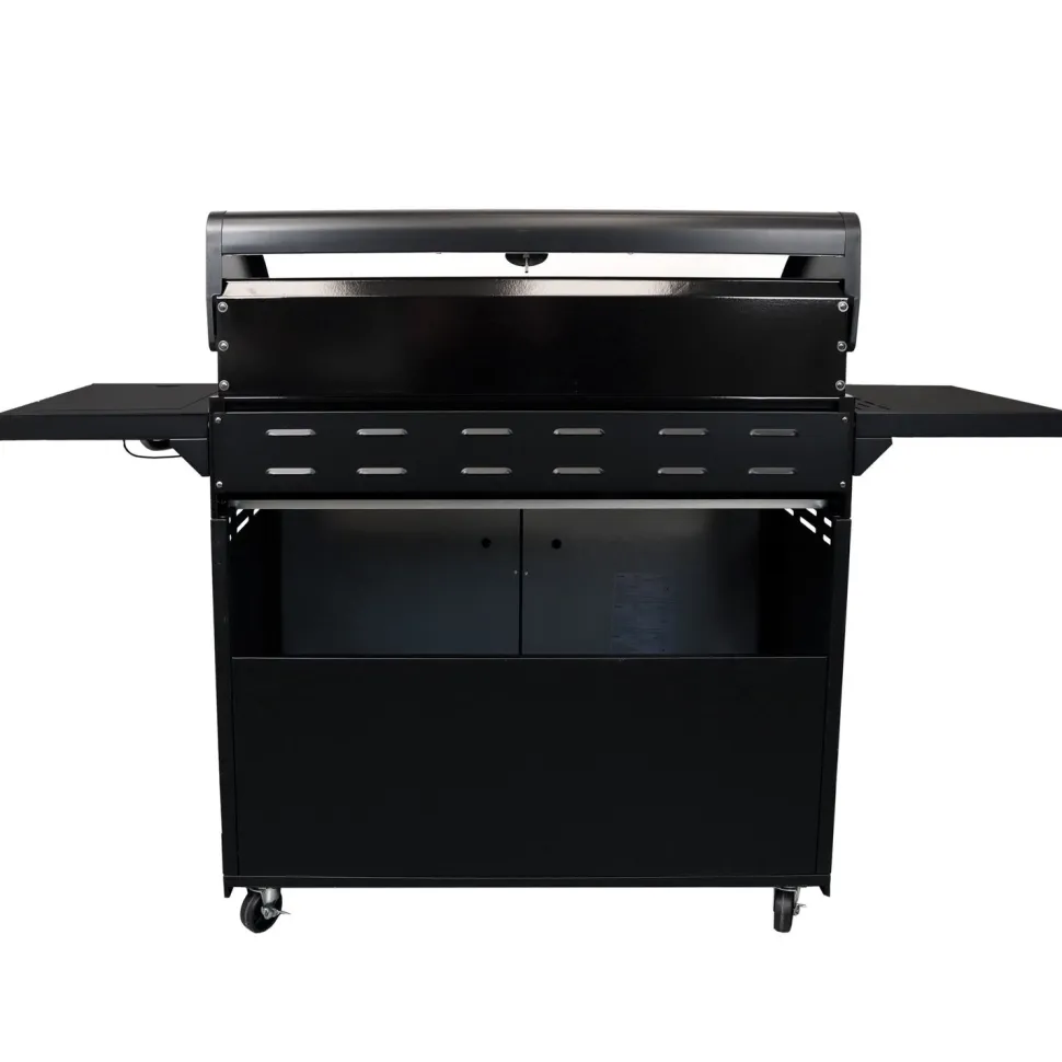 Kaasugrilli Kobe Black 6 poltinta + sivukeitin