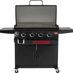 Kaasugrilli/parilagrilli Char-Griller Flat Iron Premium, 4 poltinta
