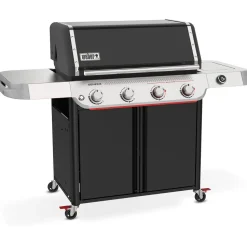 Kaasugrilli Weber Genesis E-425W, 4 poltinta, musta