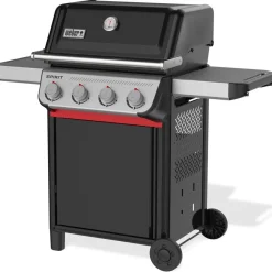 Kaasugrilli Weber Spirit E-410, 4 poltinta, musta