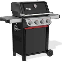 Kaasugrilli Weber Spirit E-410, 4 poltinta, musta