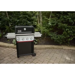 Kaasugrilli Weber Spirit E-410, 4 poltinta, musta