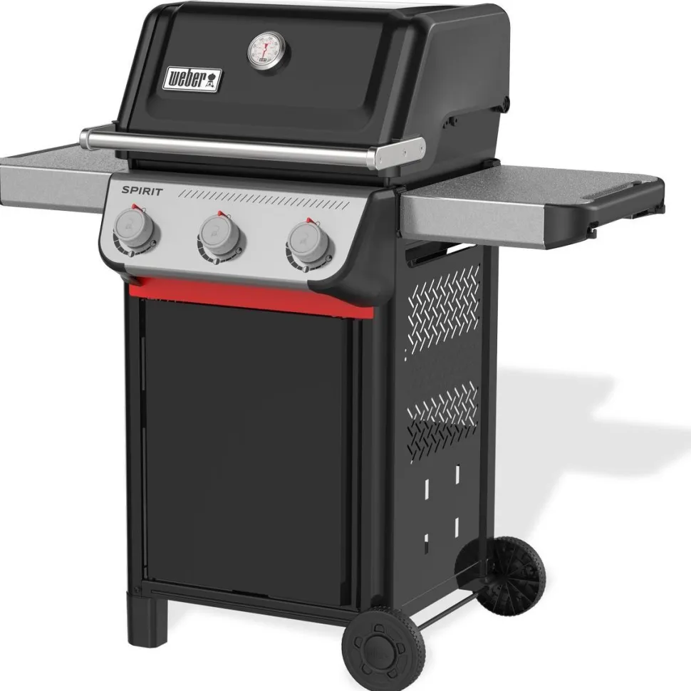 Kaasugrilli Weber Spirit E-310, 3 poltinta, musta