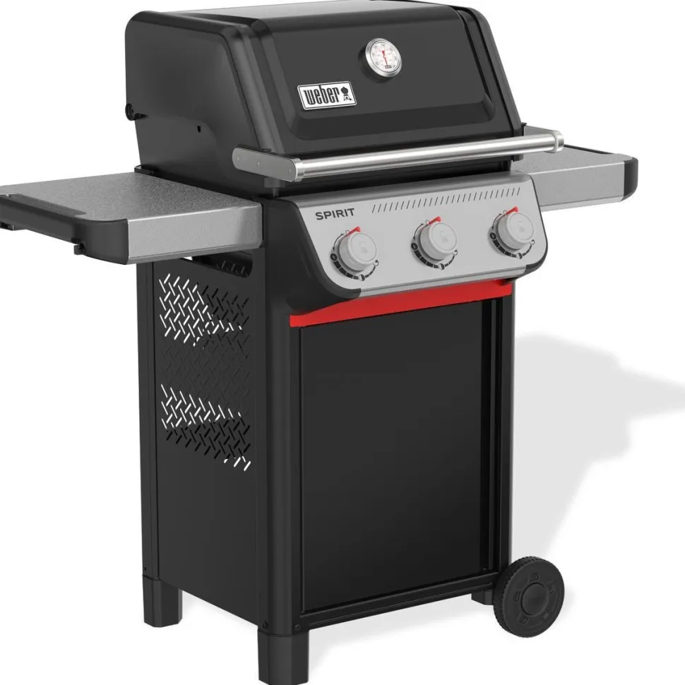 Kaasugrilli Weber Spirit E-310, 3 poltinta, musta