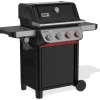Kaasugrilli Weber Spirit E-435, 4 poltinta, sivukeitin, musta